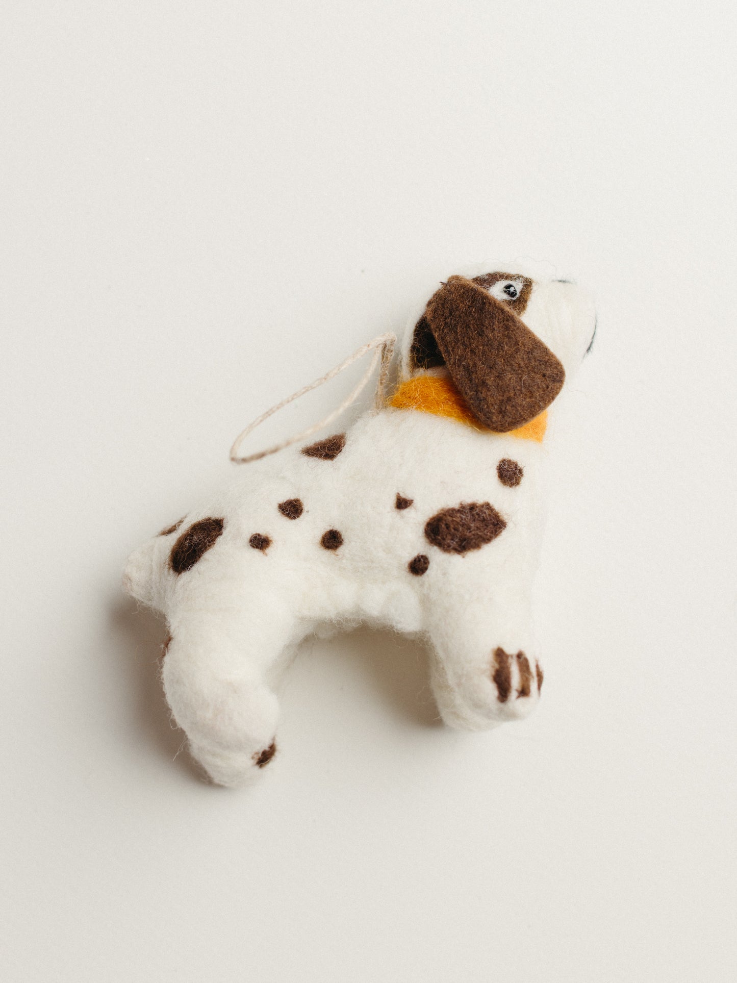 Festive Felt Dog Ornament