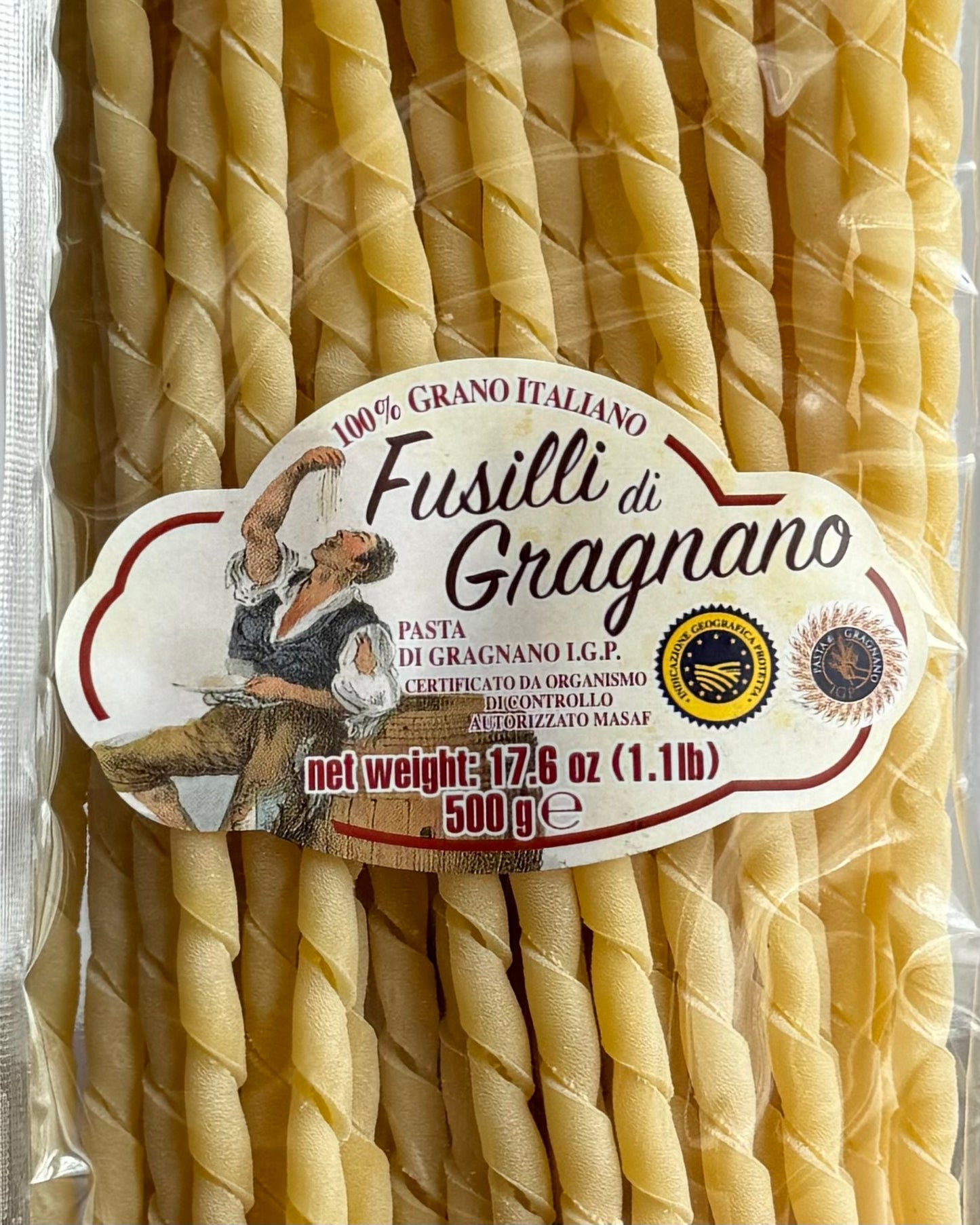 Gragnano La Fabbrica della Pasta Fusilli