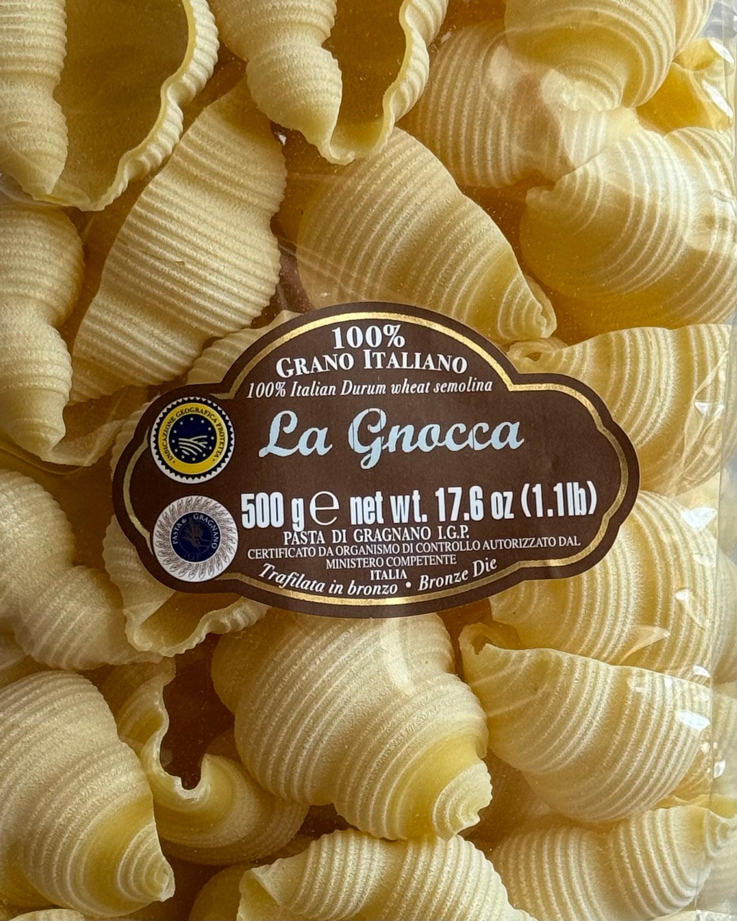 Gragnano La Fabbrica della Pasta La Gnocca (Cloud Shells)