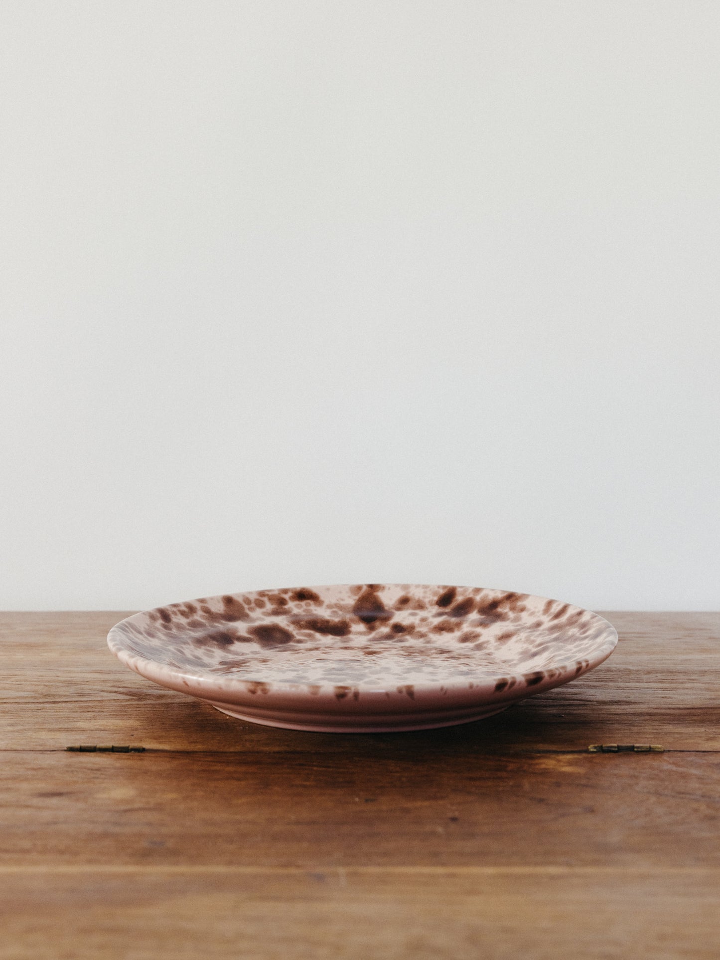 Ceramic Splatter Dinner Plate
