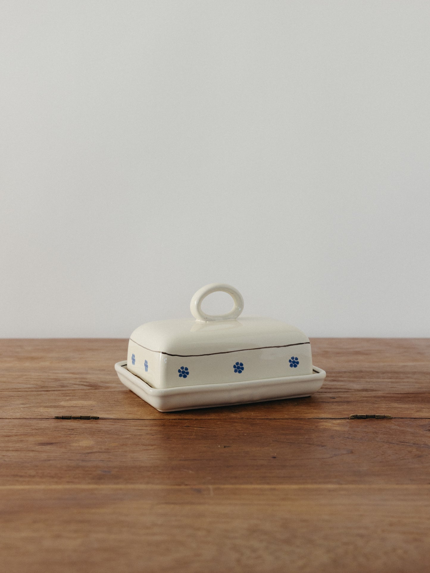 Ceramic Rigo e Stella Butter Dish with Lid