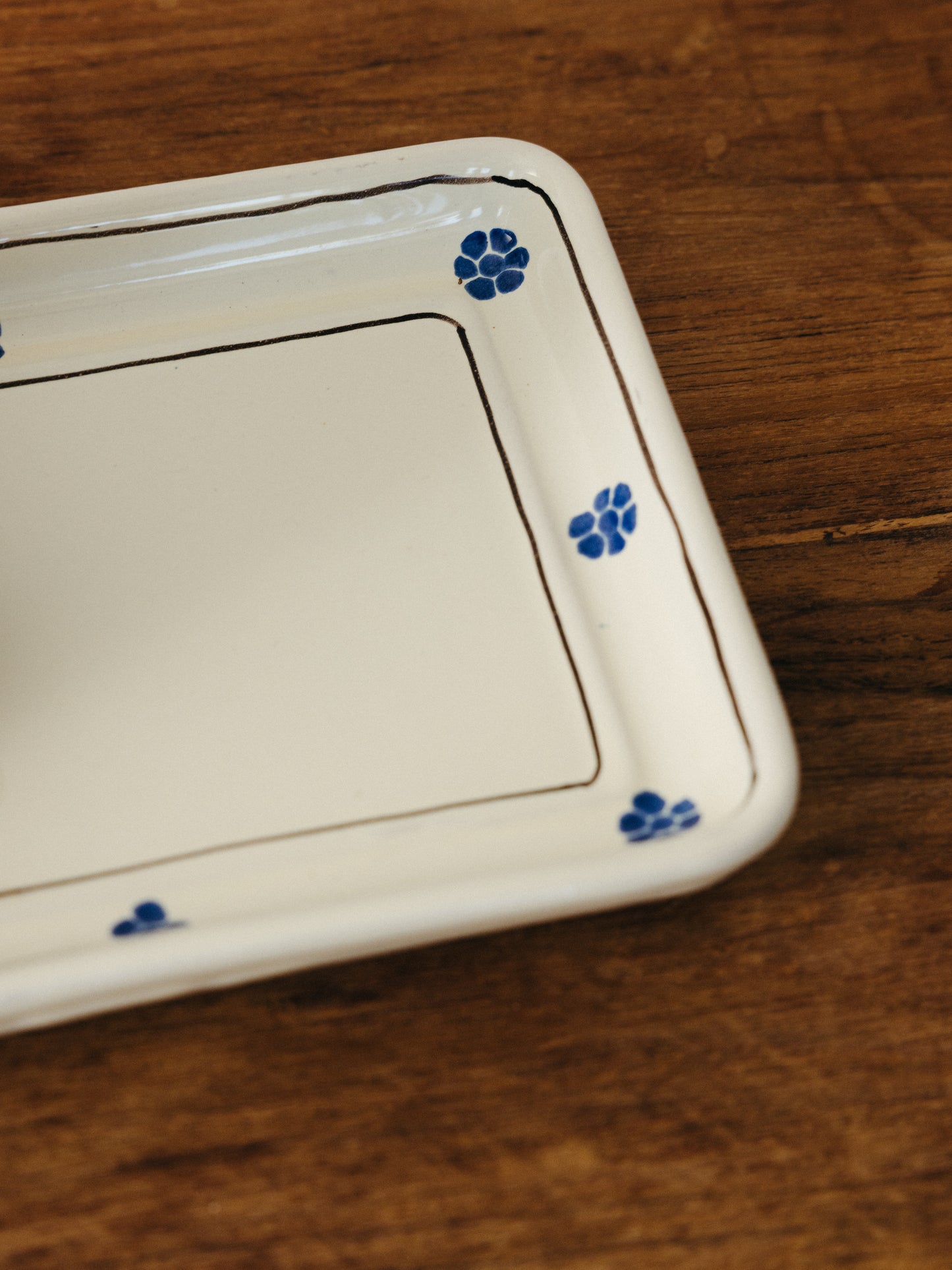 Ceramic Rigo e Stella Butter Dish with Lid