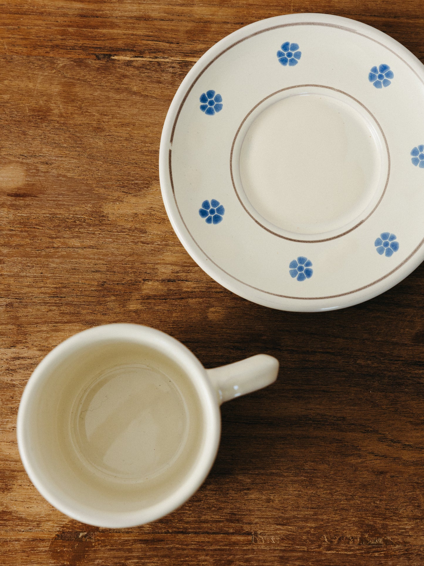 Ceramic Rigo e Stella Coffee Cup with Saucer