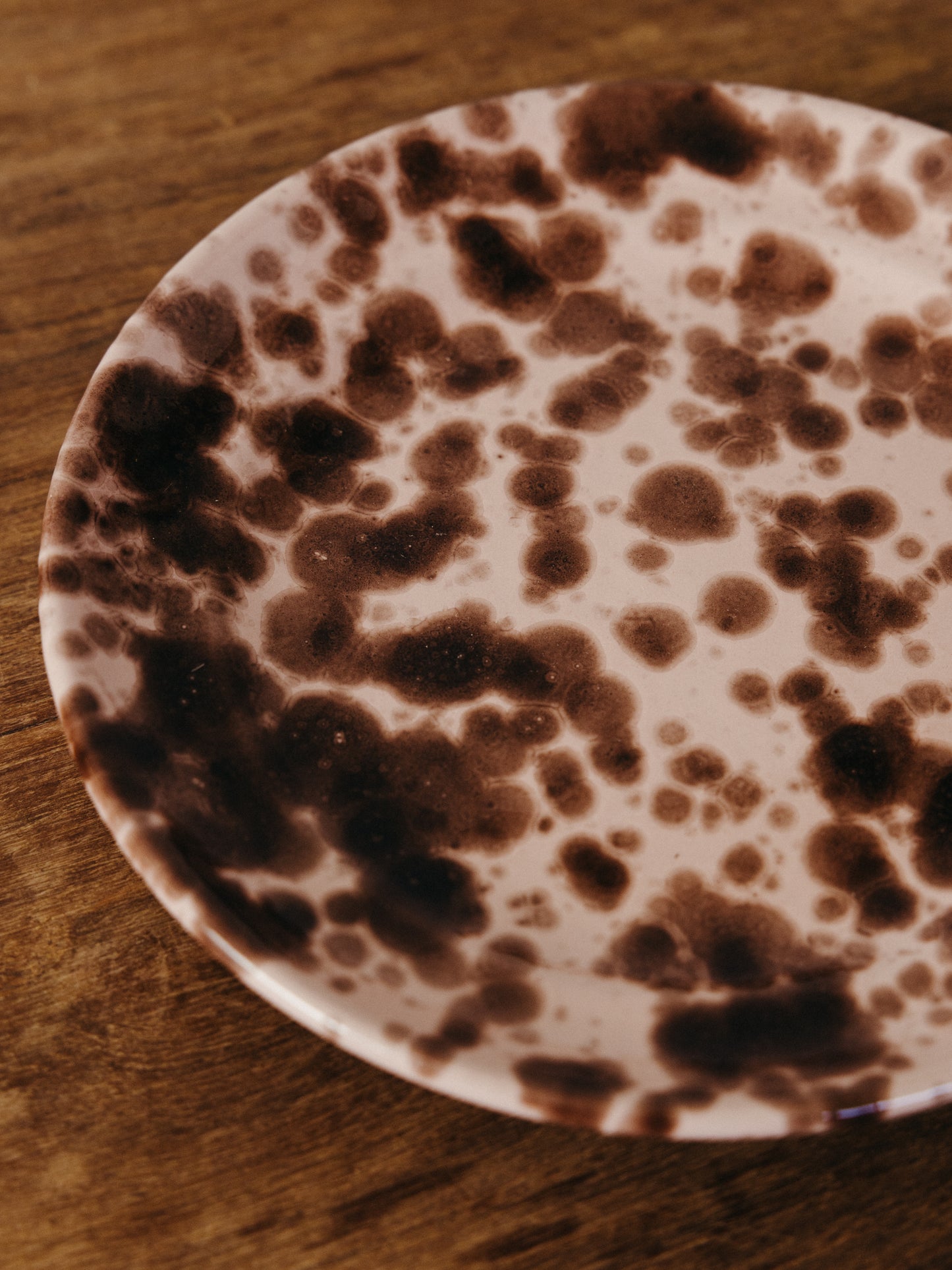 Ceramic Splatter Fruit Plate