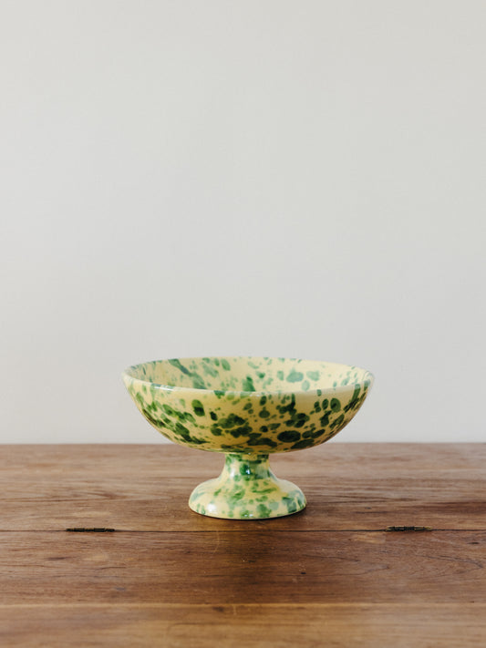 Ceramic Splatter Fruit Stand