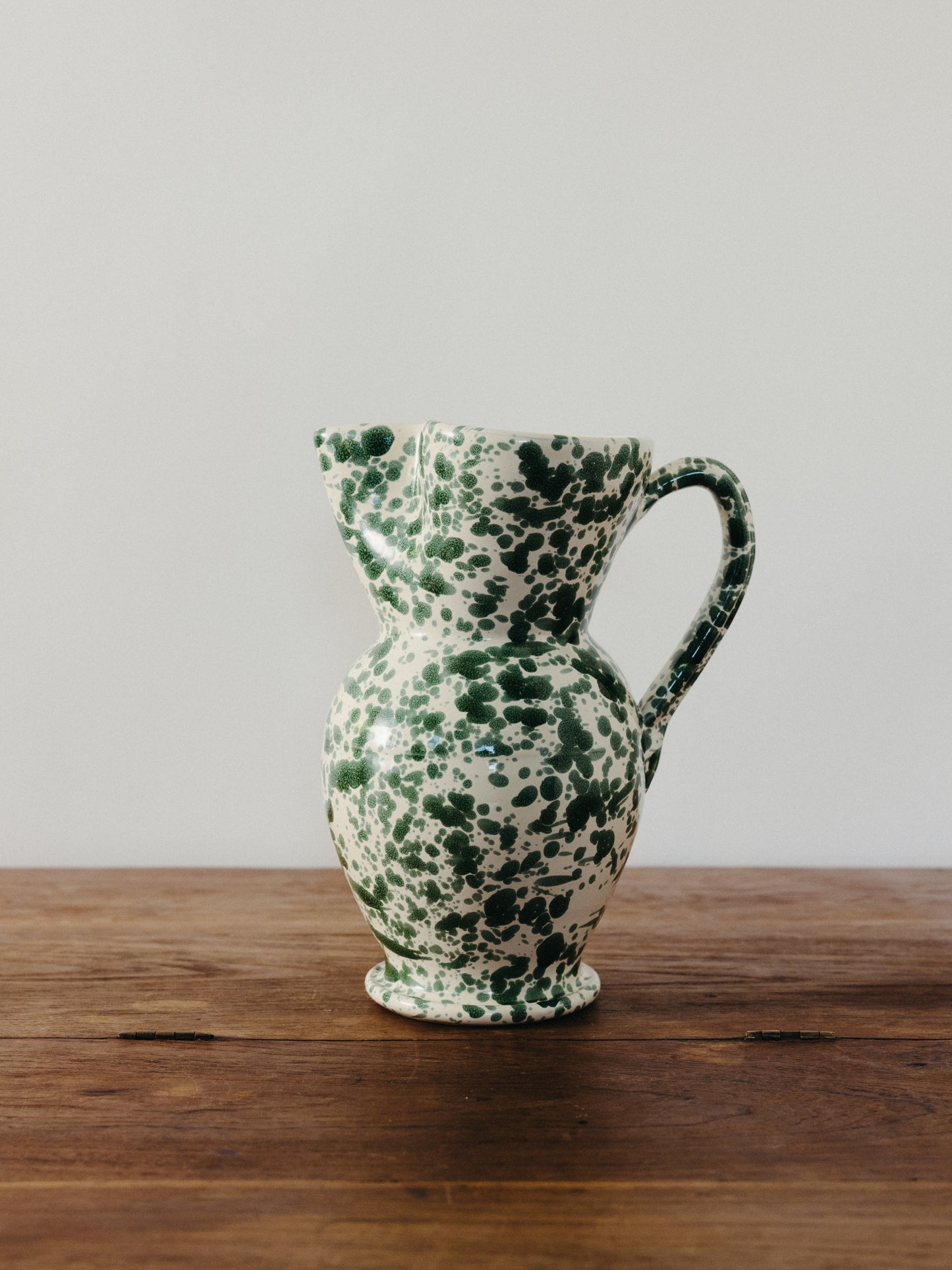 Ceramic Splatter Pitcher