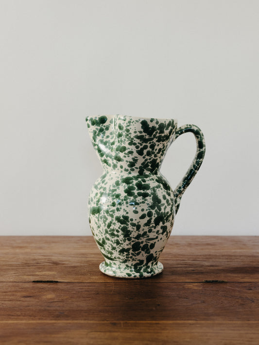 Ceramic Splatter Pitcher