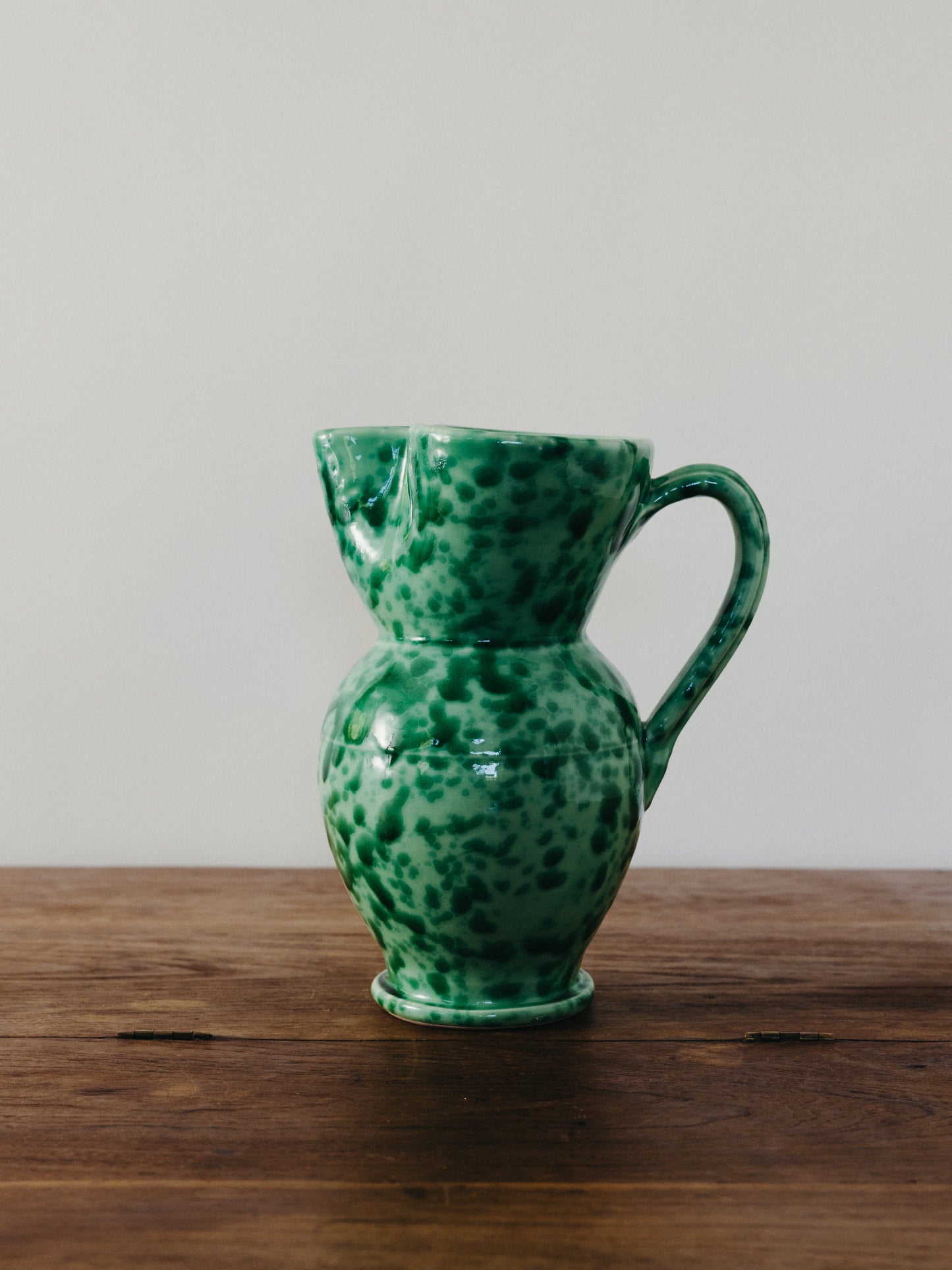 Ceramic Splatter Pitcher