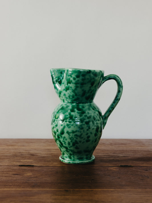 Ceramic Splatter Pitcher