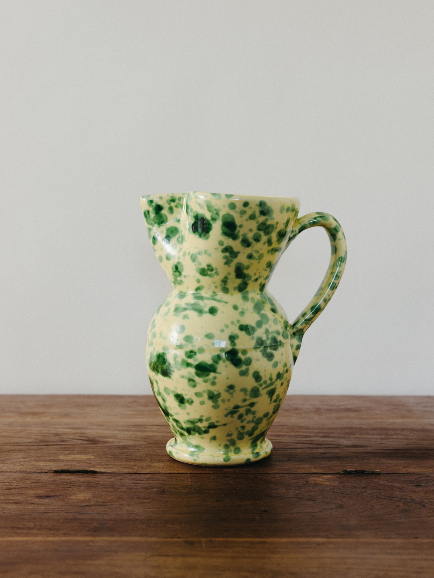 Ceramic Splatter Pitcher