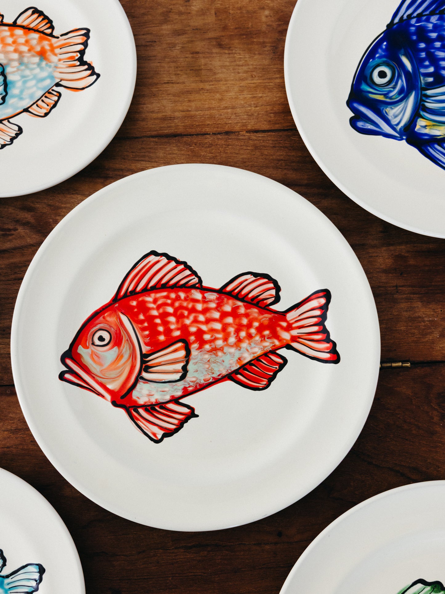 Ceramic Fish Fruit Plate