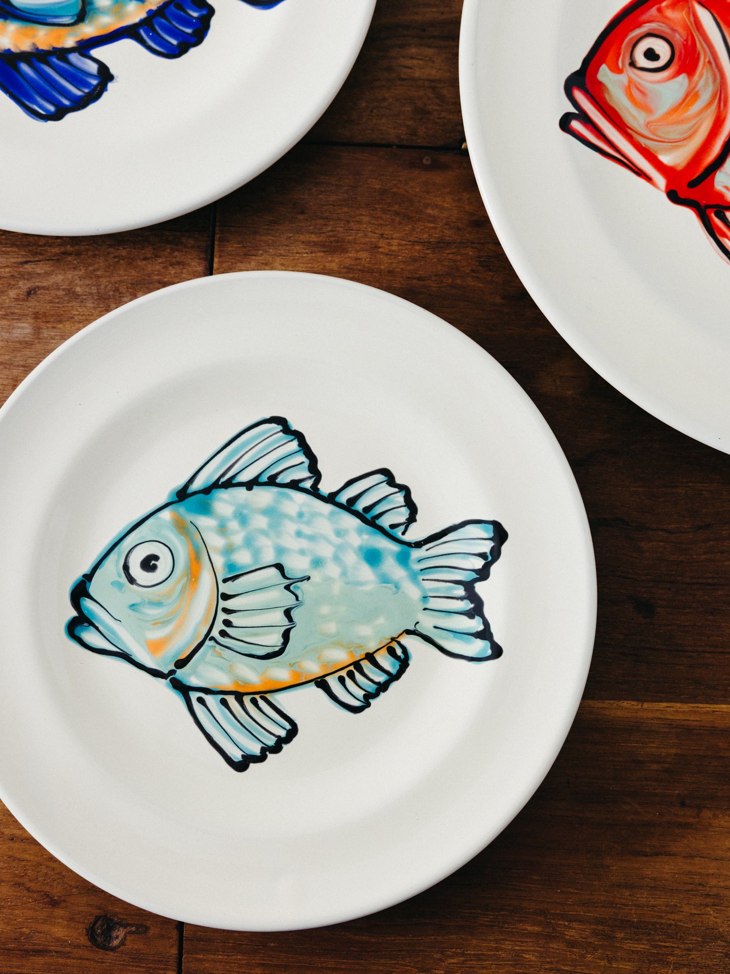 Ceramic Fish Fruit Plate