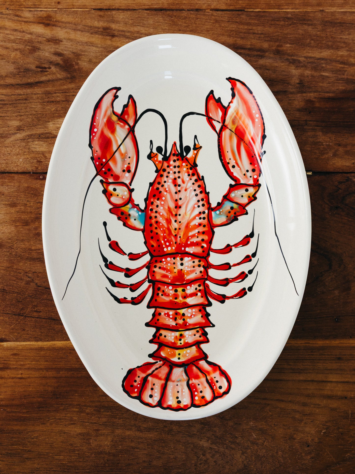 Ceramic Lobster Serving Platter, No. 1