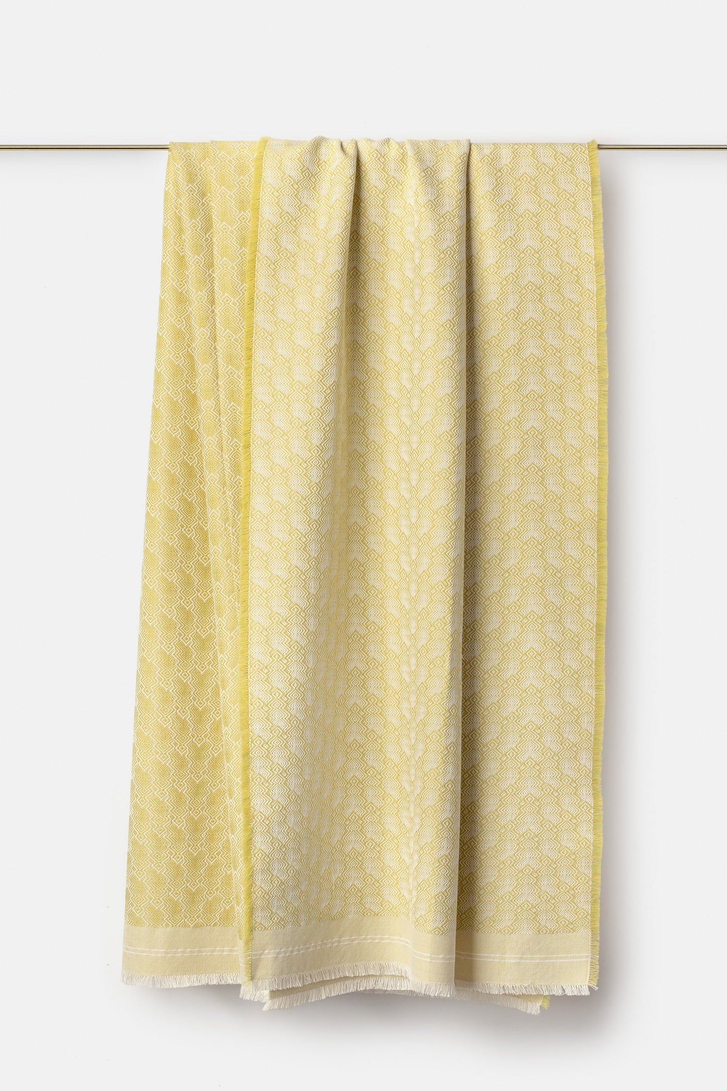 Chiarastella "F28" Wool Throw in Mango