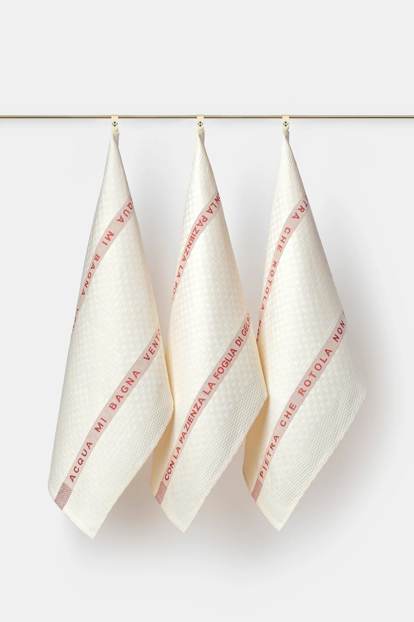 Chiarastella "Amore" Italian Proverbs Tea Towel Box Set