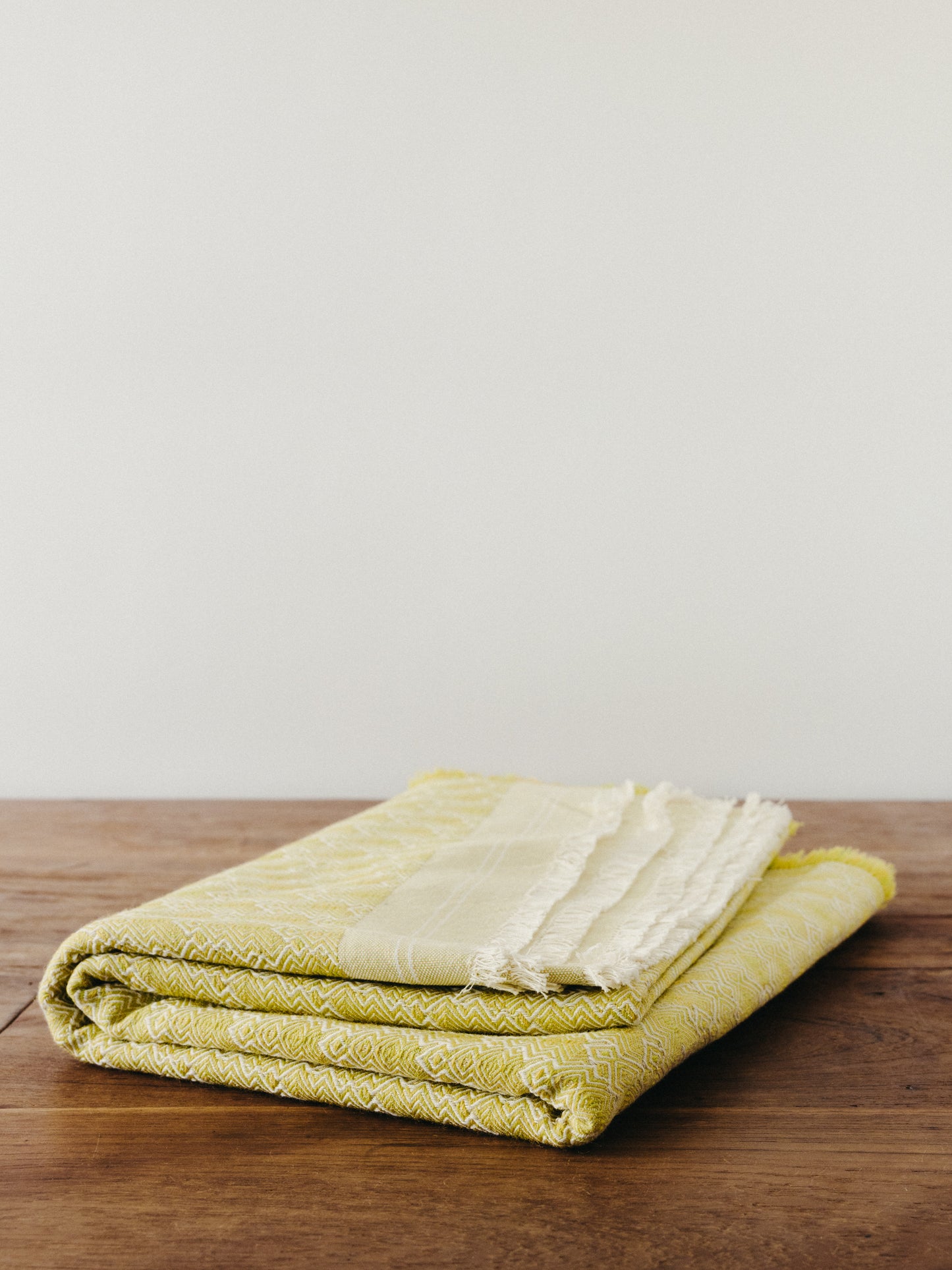 Chiarastella "F28" Wool Throw in Mango