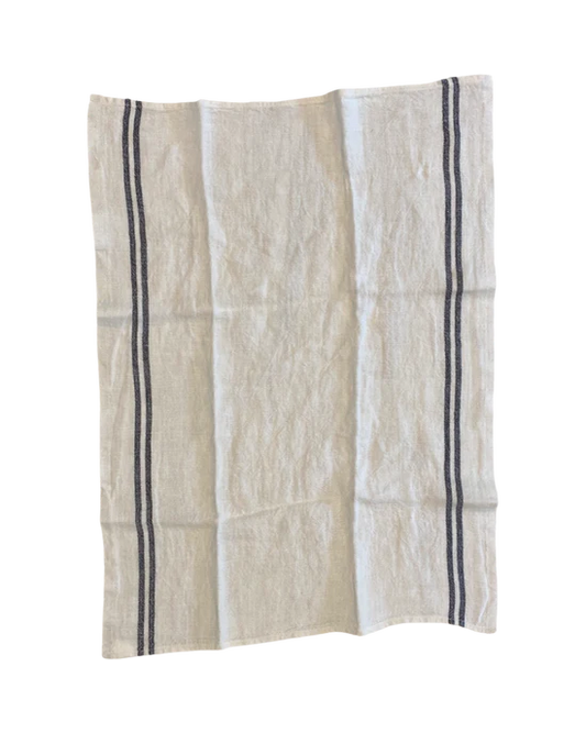 Country Tea Towel - White