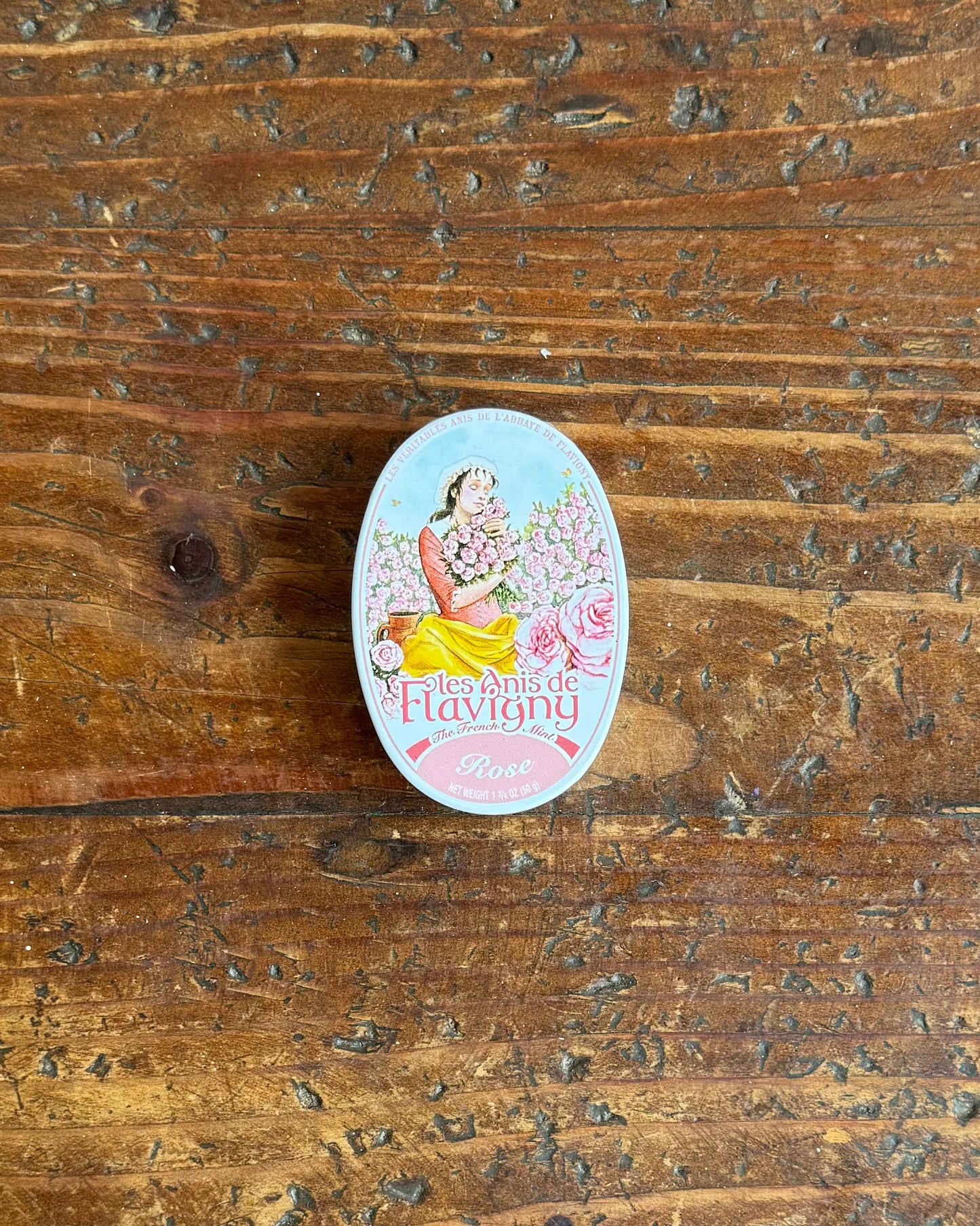 Les Anis de Flavigny All Natural Mints (Oval Tins)