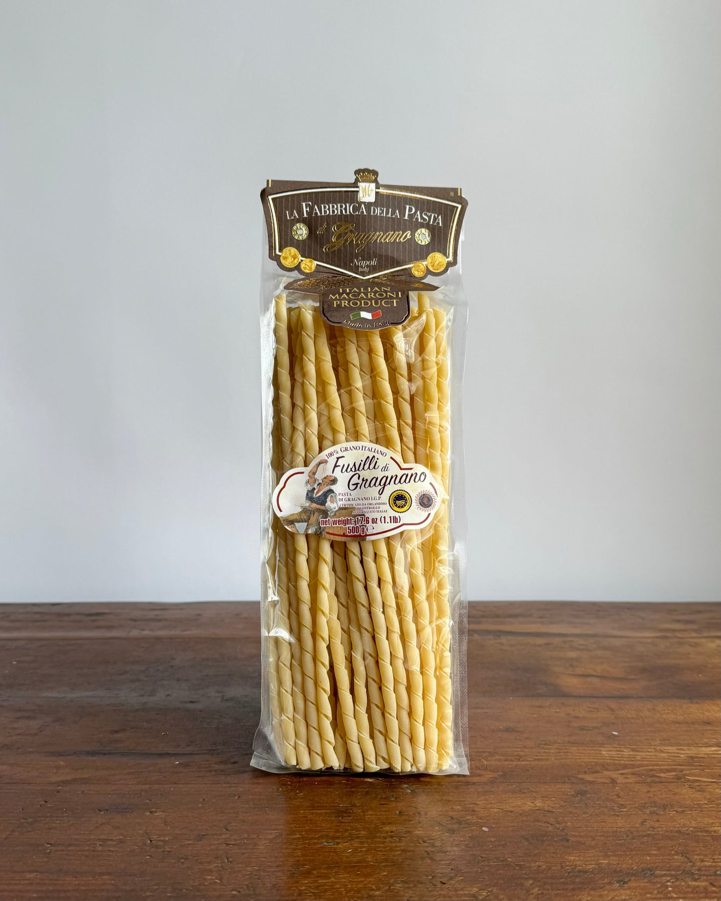 Gragnano La Fabbrica della Pasta Fusilli