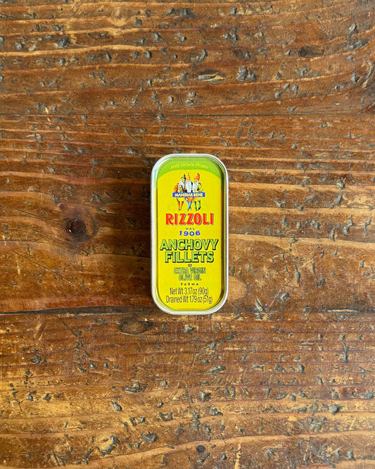 Rizzoli Anchovy Filets in Extra Virgin Olive Oil (Tin)