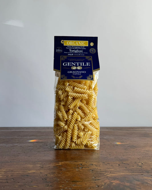 Gentile Organic Tortiglioni Pasta