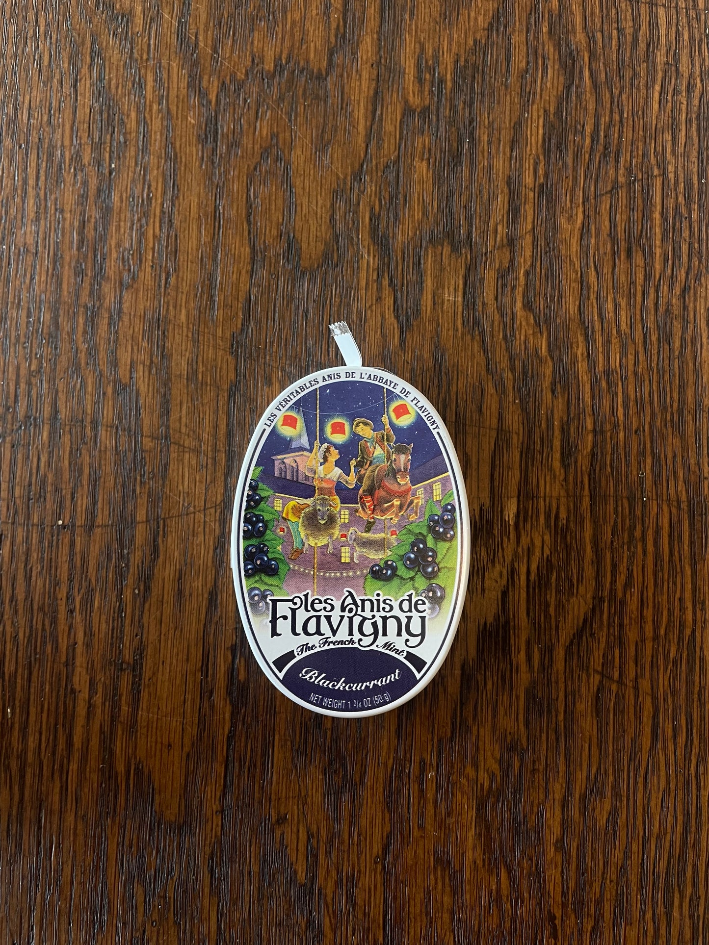 Les Anis de Flavigny All Natural Mints (Oval Tins)