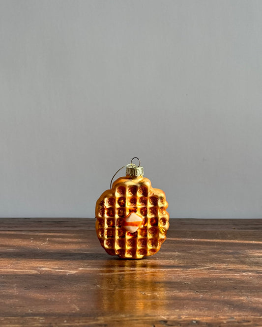 Eggo Waffle Ornament