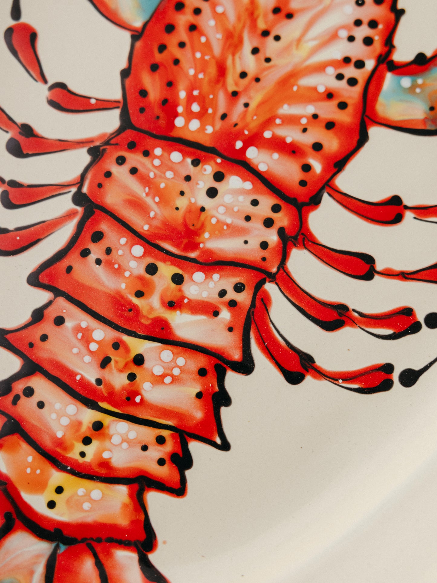 Ceramic Lobster Serving Platter, No. 1