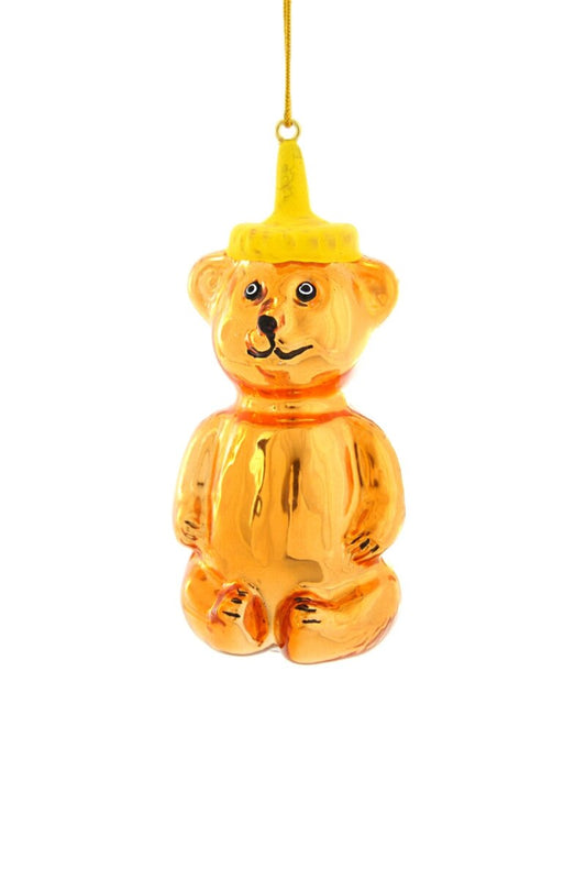 Honey Bear Bottle Ornament
