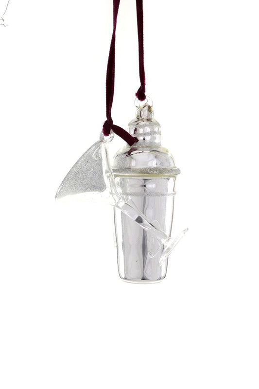 Martini And Shaker Ornament