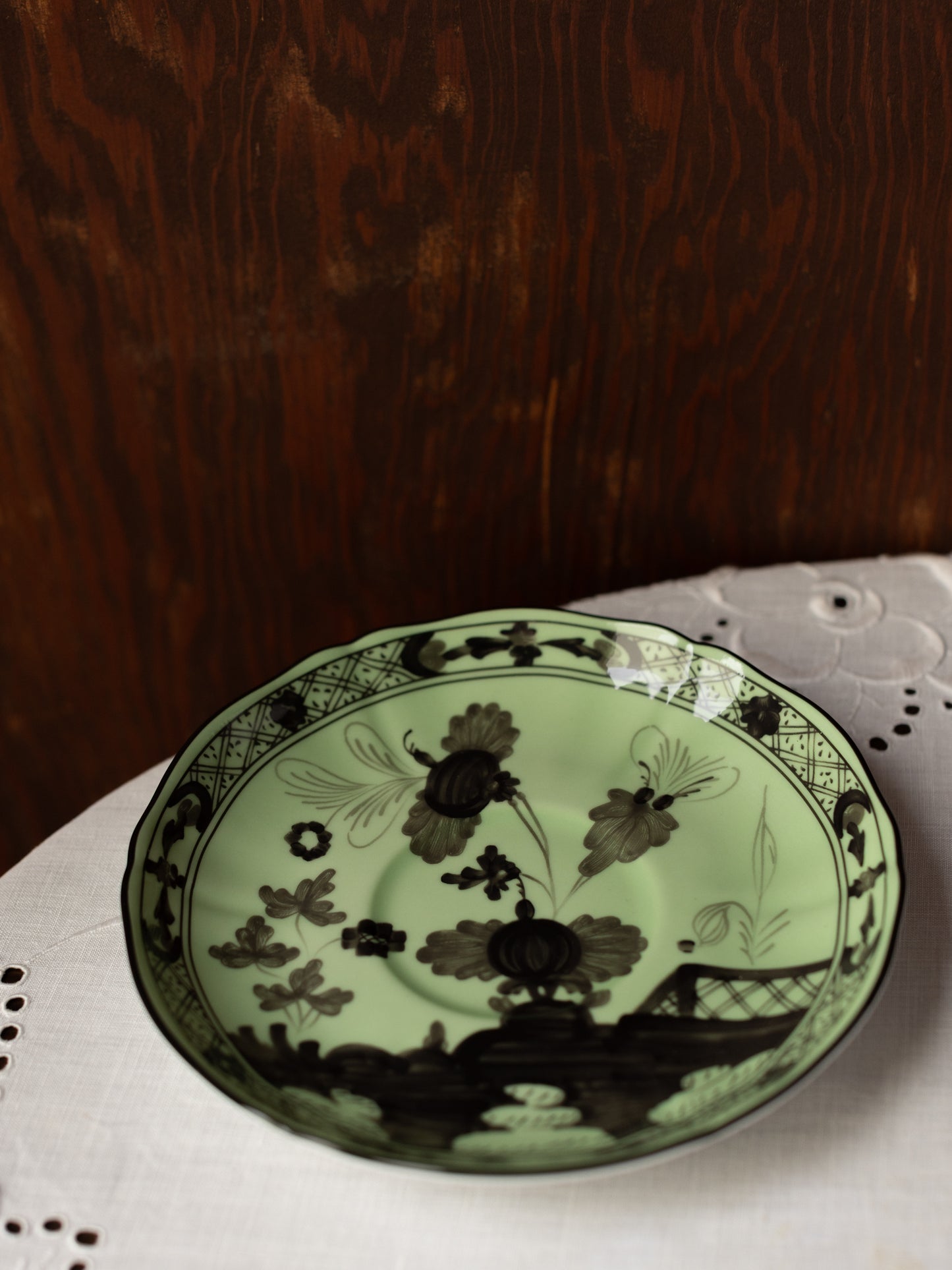 Oriente Italiano Antico Doccia Tea Saucer