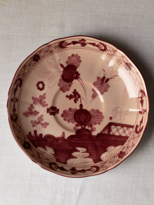 Oriente Italiano Antico Doccia Tea Saucer