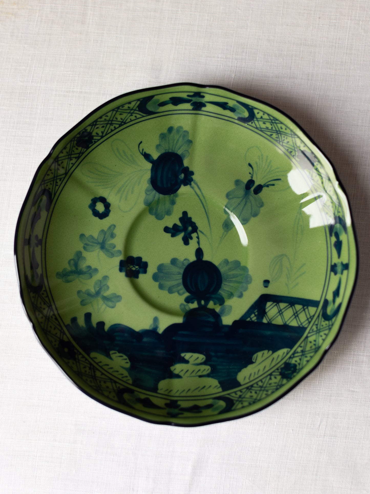 Oriente Italiano Antico Doccia Tea Saucer