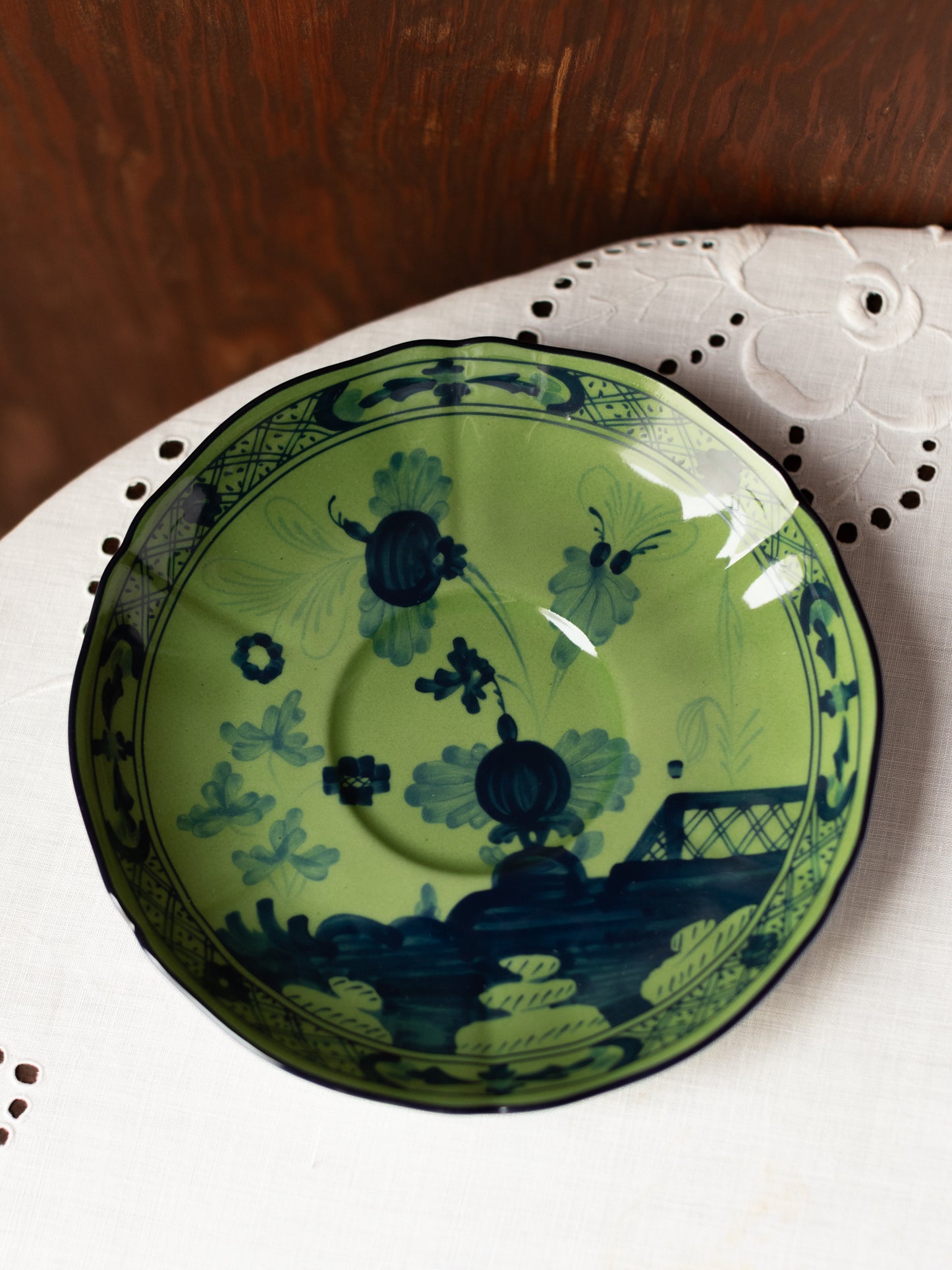 Oriente Italiano Antico Doccia Tea Saucer