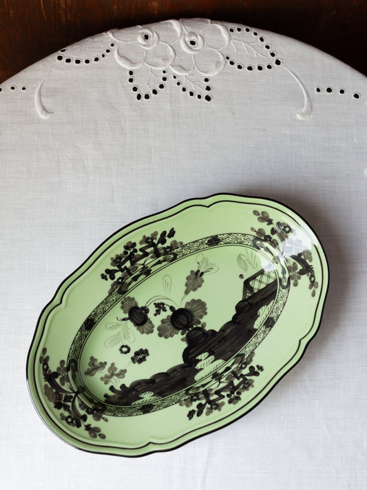 Oriente Italiano Antico Doccia Pickle Dish