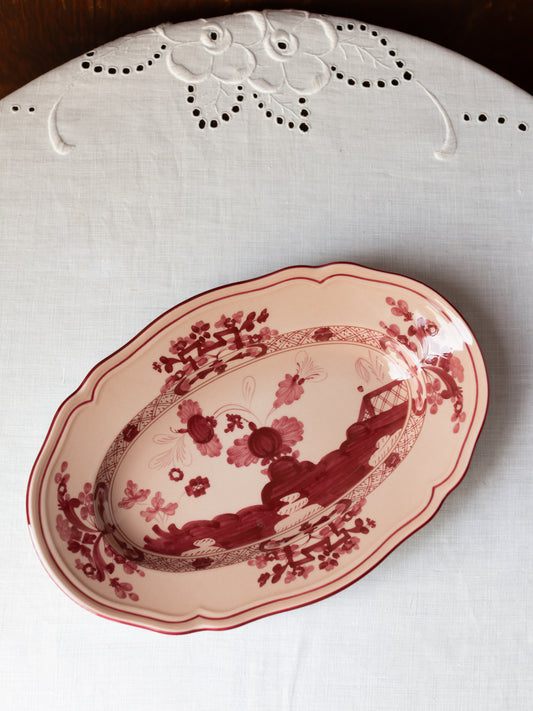 Oriente Italiano Antico Doccia Pickle Dish