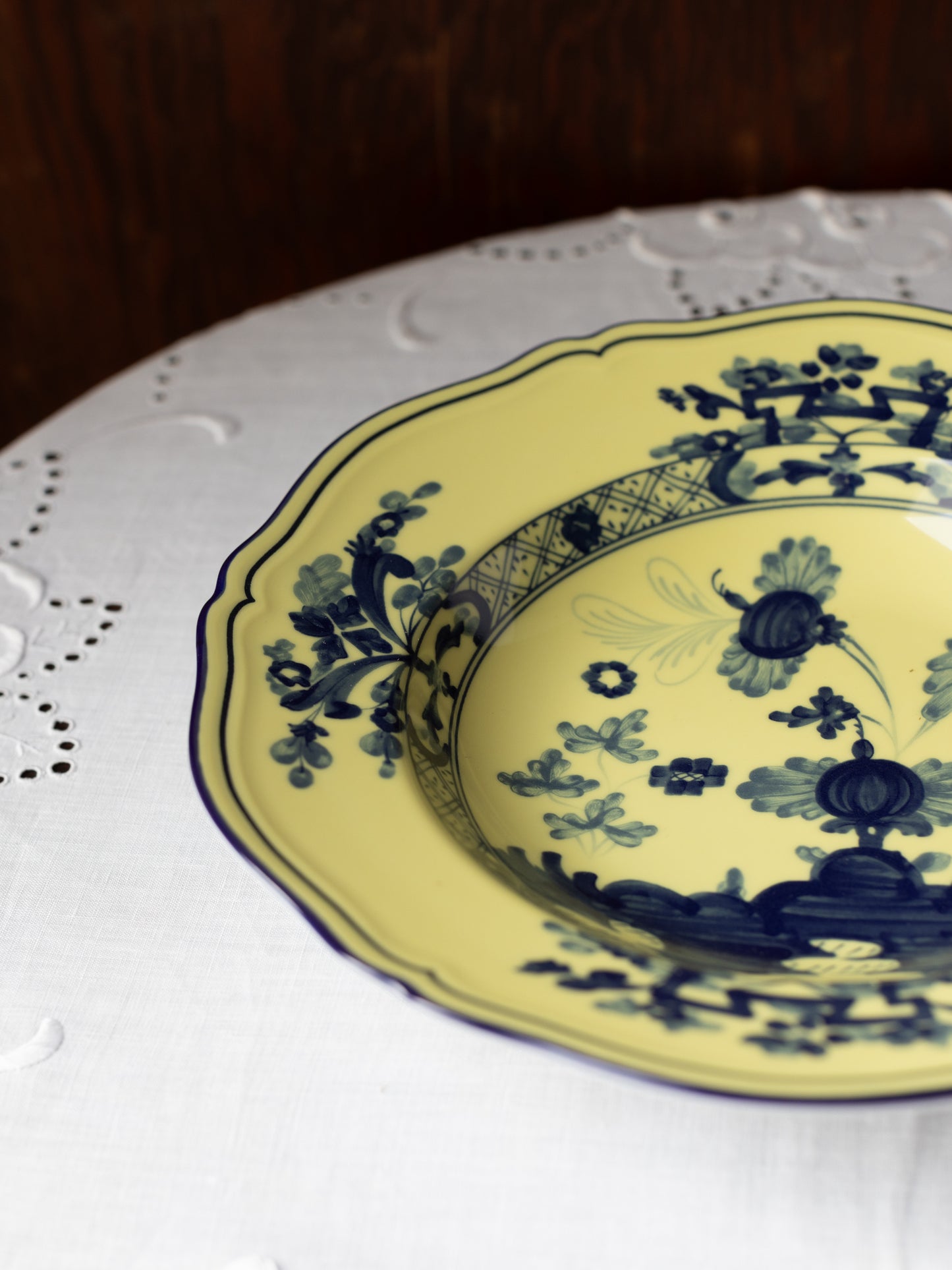 Oriente Italiano Antico Doccia Flat Dessert Plate