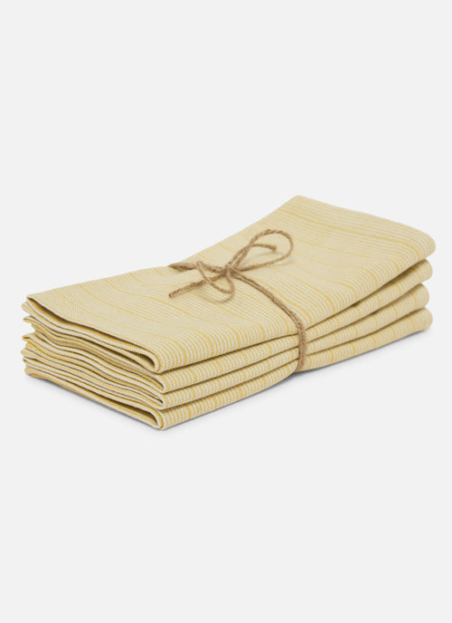 Goldie Stripe Butter Napkins