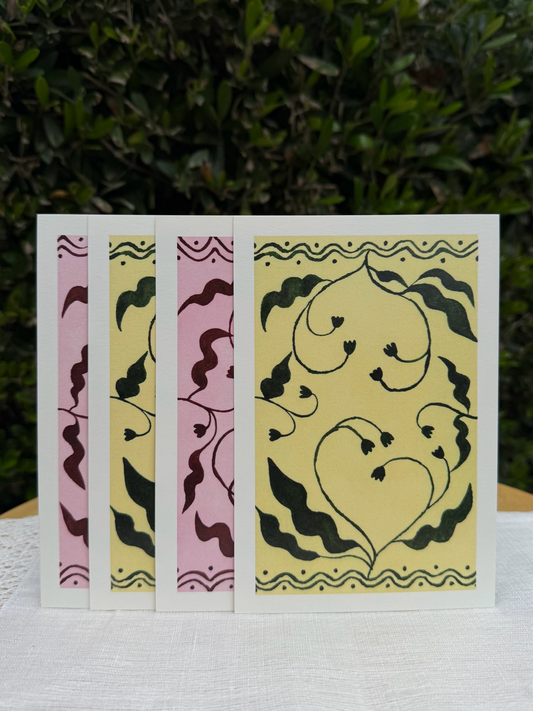 Valentine Notecard Set