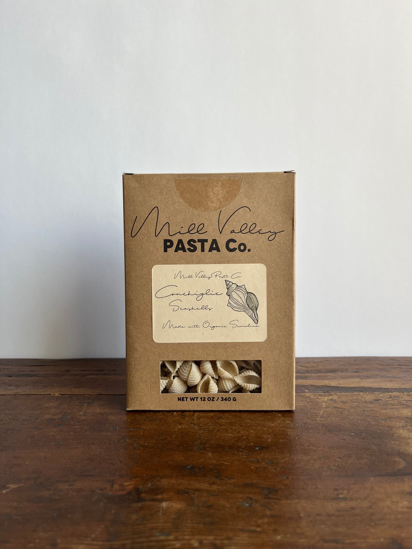 Mill Valley Pasta Co Conchiglie Seashells