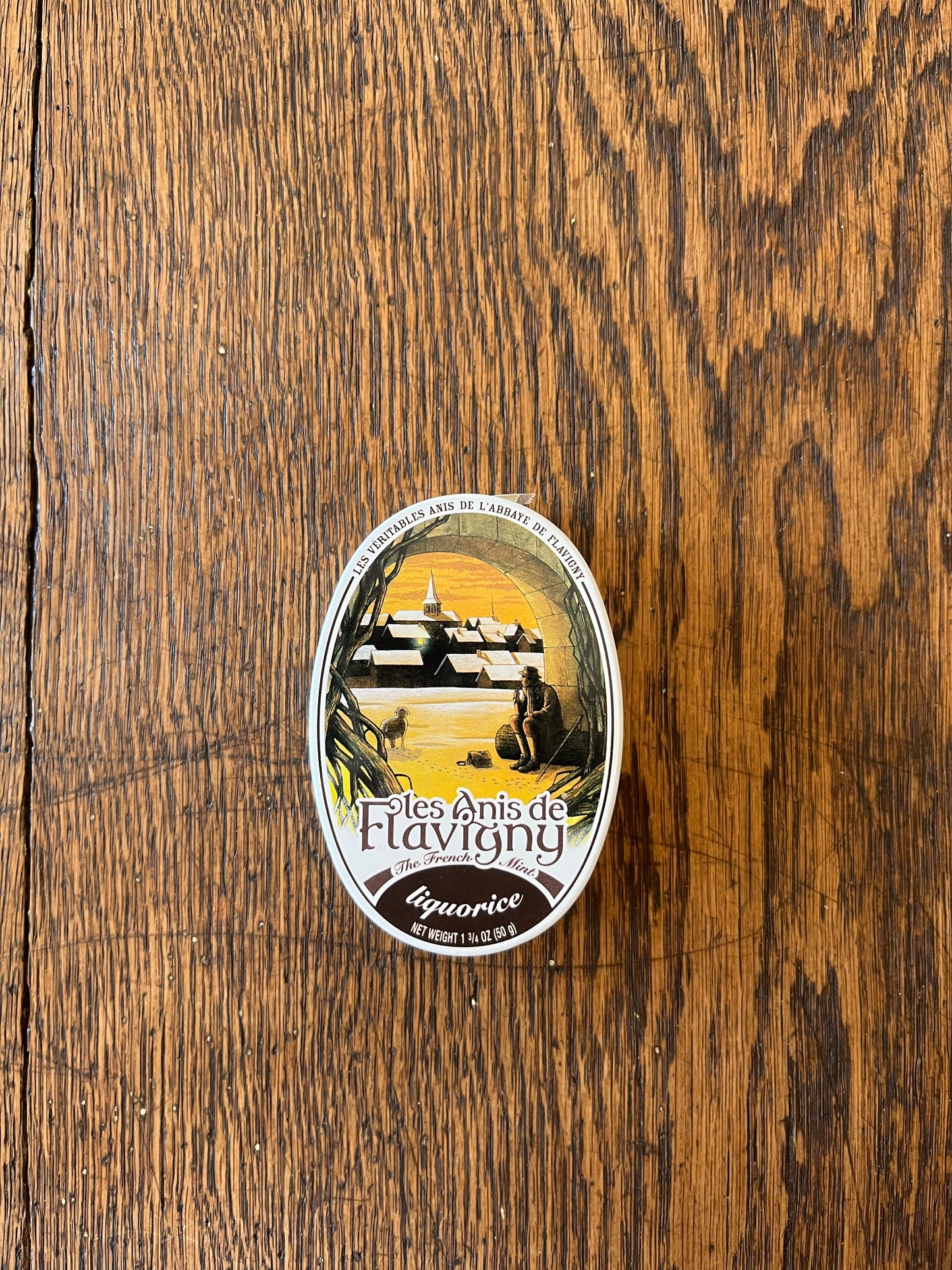 Les Anis de Flavigny All Natural Mints (Oval Tins)