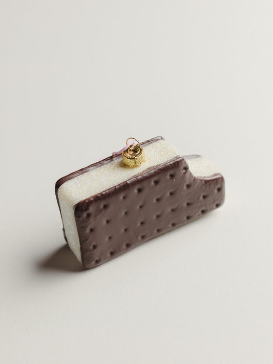 Ice Cream Sandwich Ornament