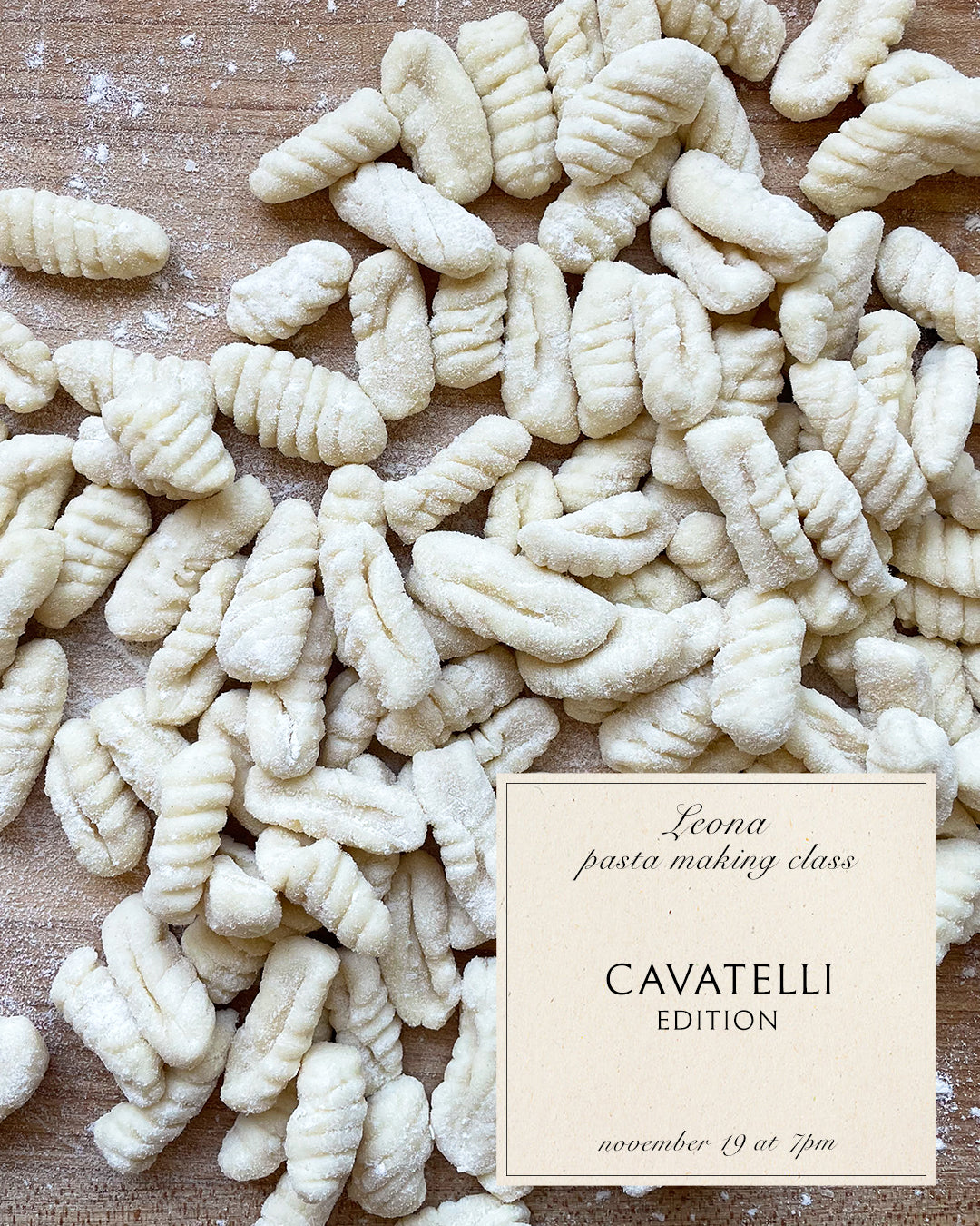 Leona Pasta Making Class