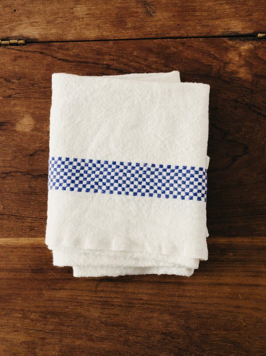 Lustucru Tea Towel - White/Blue