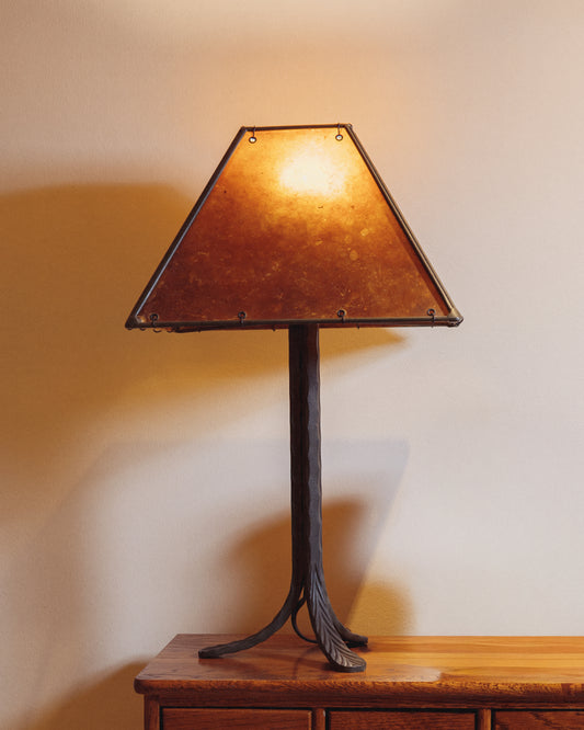 Mica Shade Lamp