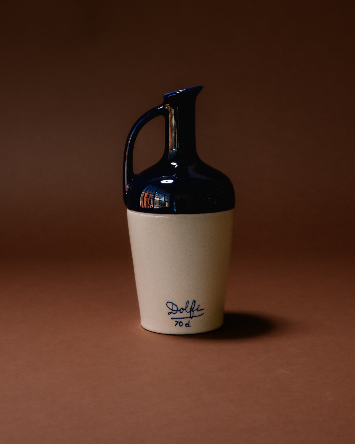 Ceramic French Oil Decanter by Dolfi