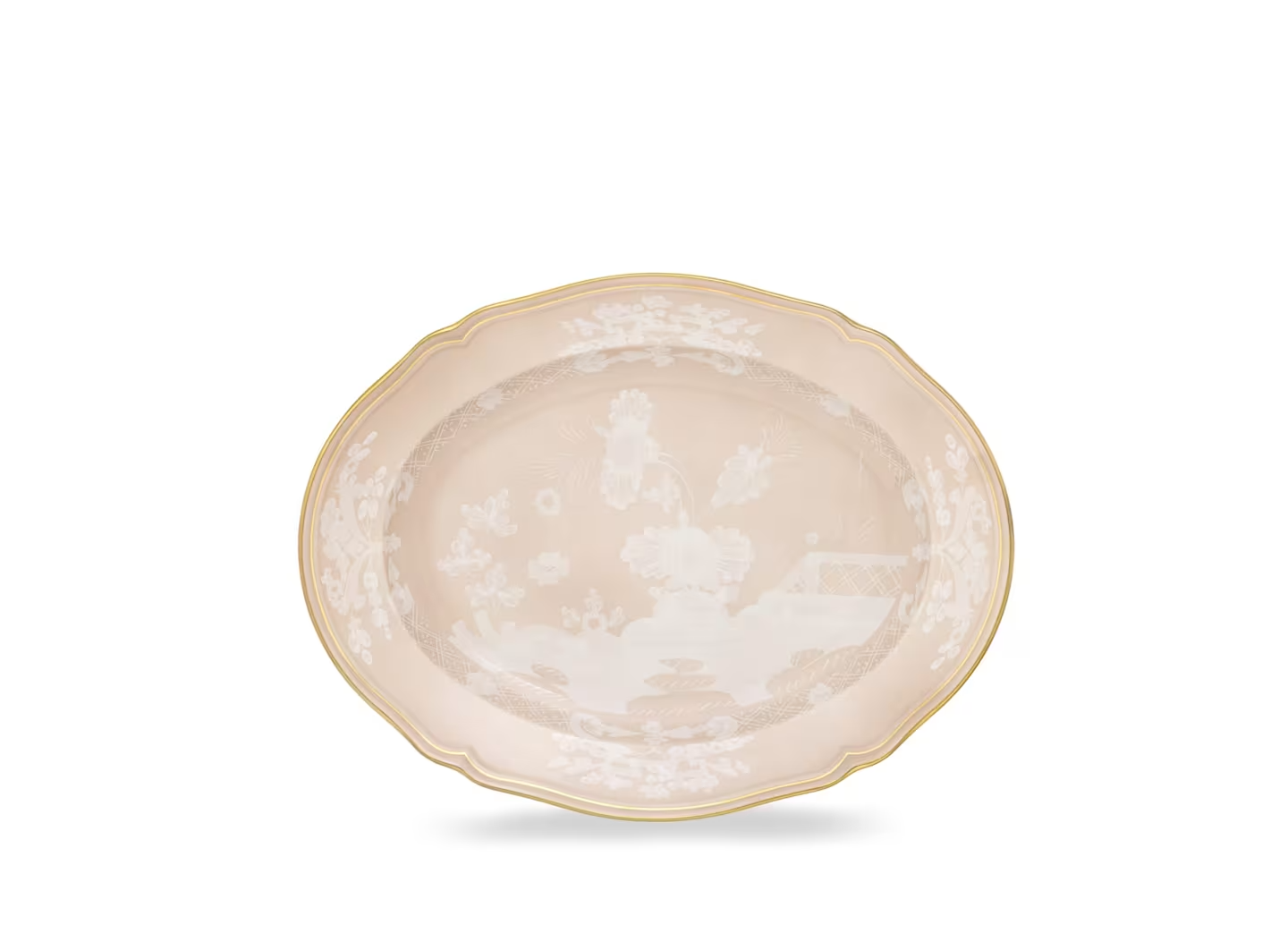 Oriente Italiano Antico Doccia Flat Oval Platter