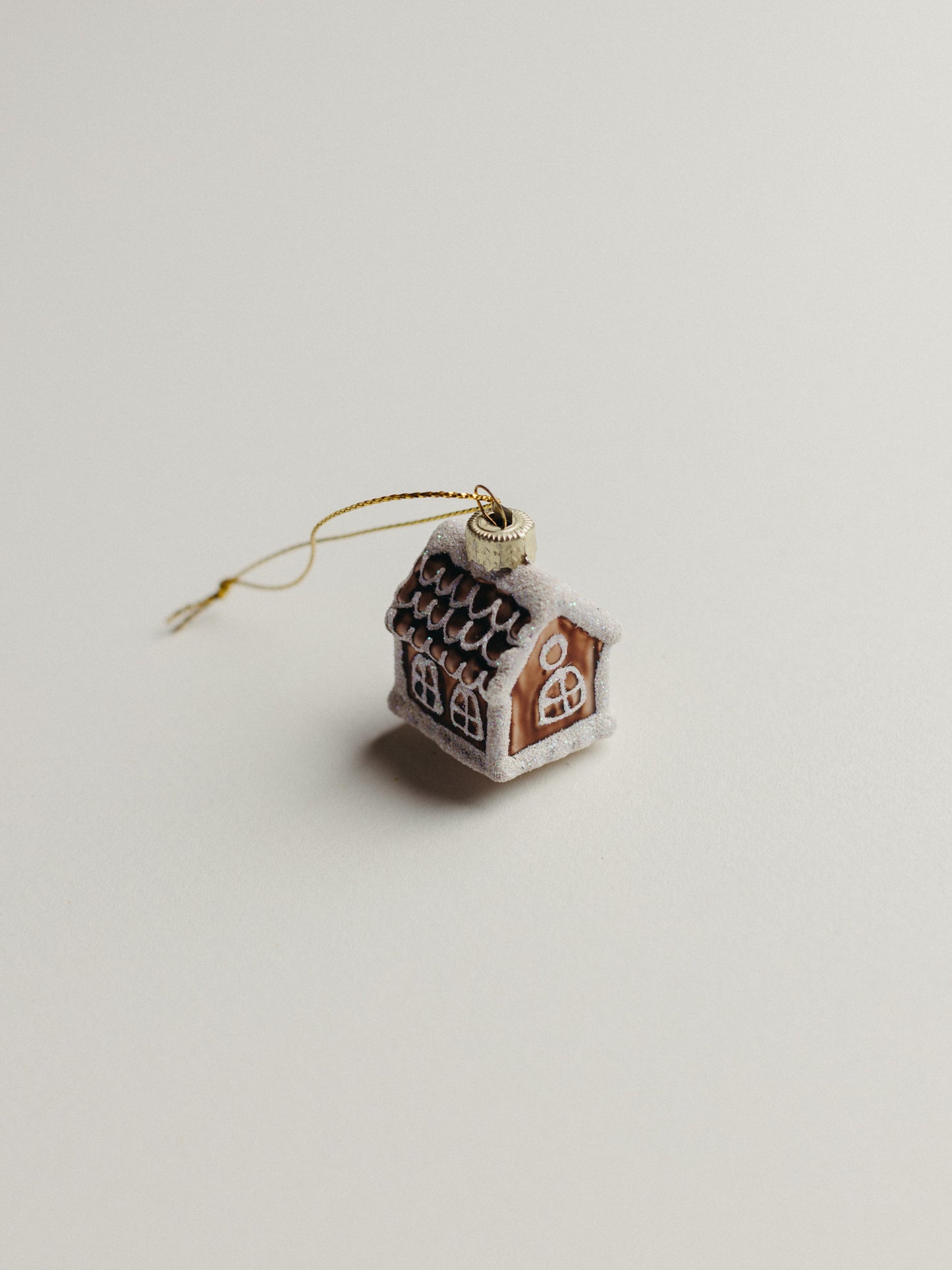 Tiny Gingerbread House Ornament
