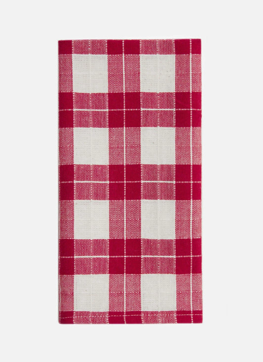Annabelle Plaid Red Napkins