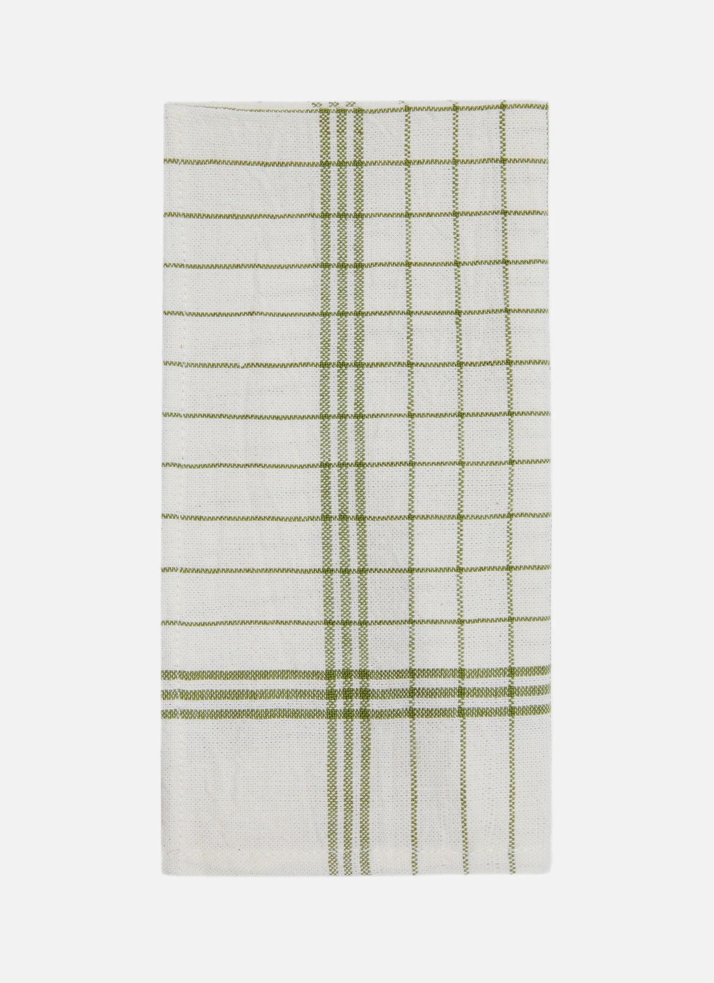 French Lattice Olive Napkins